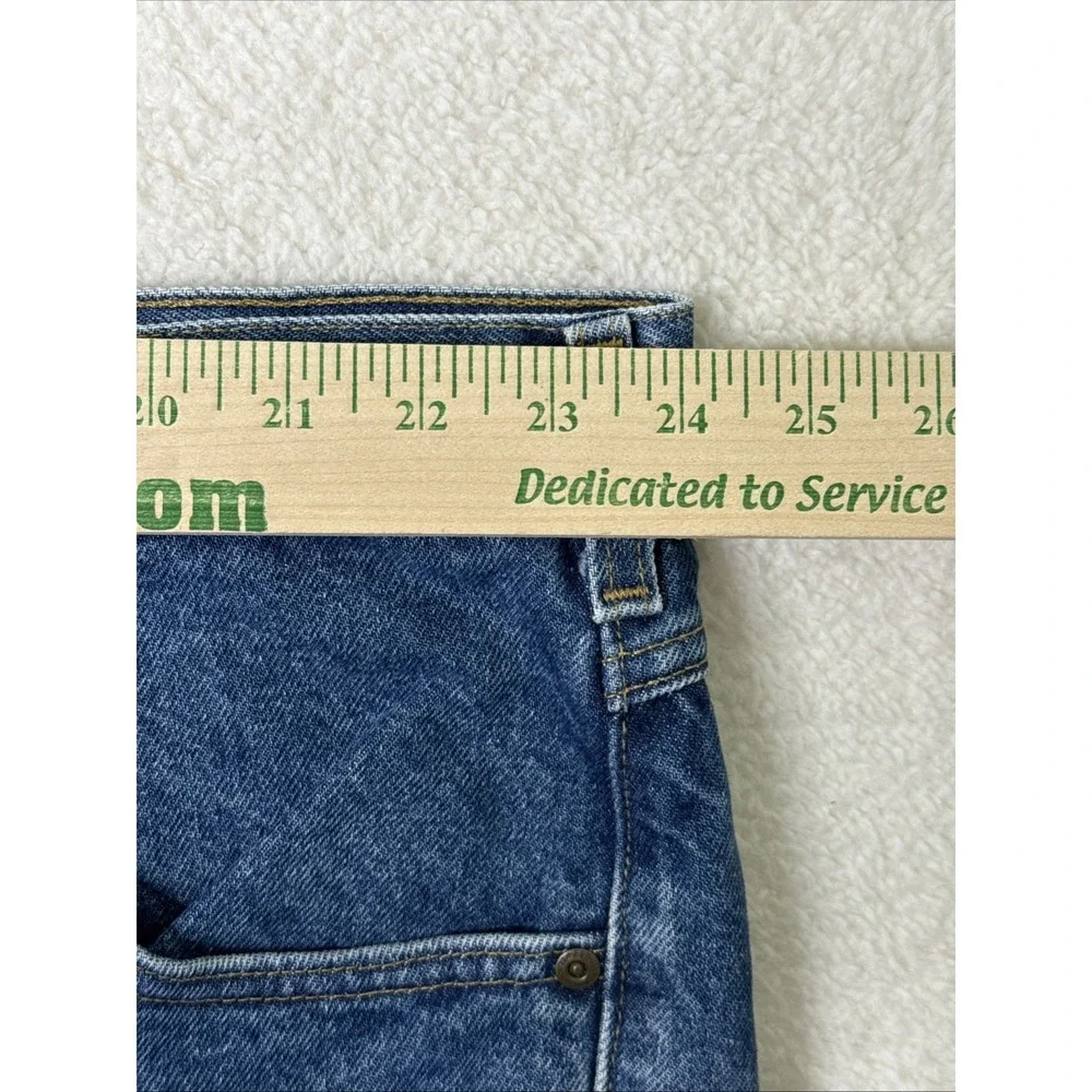 Mens Carhartt Straight Leg Relaxed Fit Jeans Pants Vtg Grandpa Big 48 x 30
